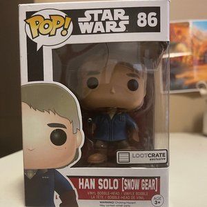 Funko POP! Star Wars: Han Solo [Snow Gear] (LootCrate Exclusive) #86
